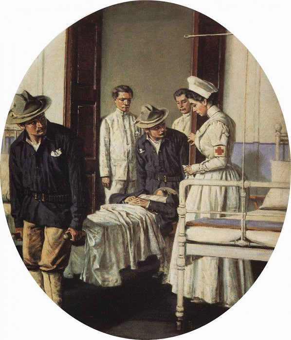 В госпитале. 1901, Василий Васильевич Верещагин