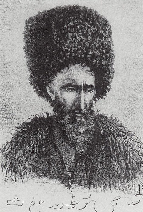 Лезгин Хаджи Муртуз-ага из Дагестана. 1864, Василий Васильевич Верещагин