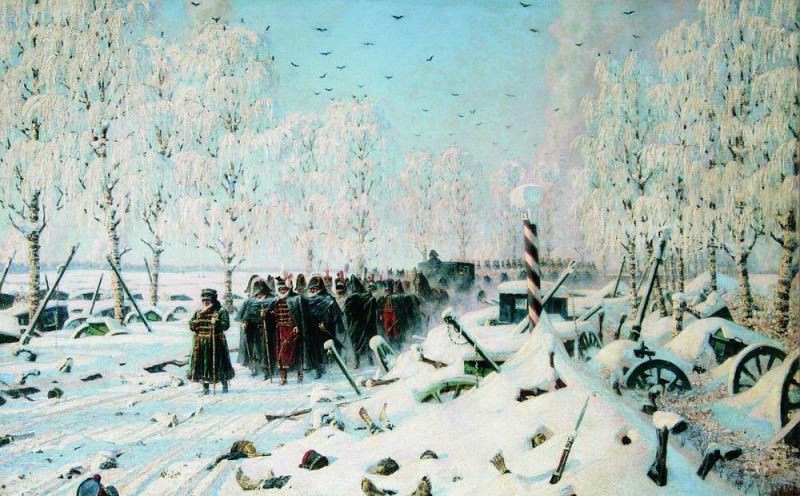 On the high road. Retreat, retreat. 1887-1895, Vasily Vereshchagin
