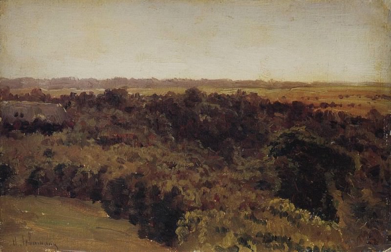 woods. 1880, Isaac Ilyich Levitan