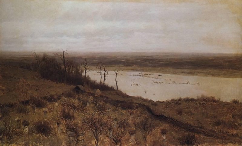 Spill at Sura. 1887, Isaac Ilyich Levitan
