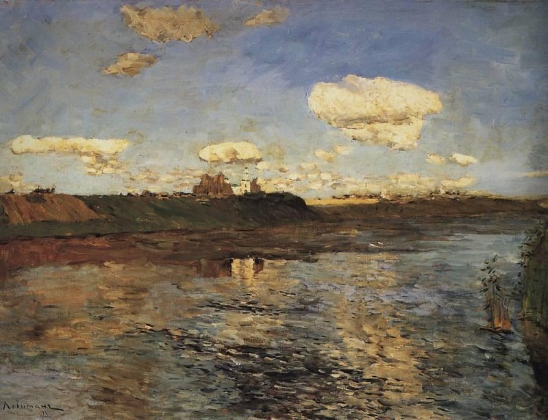 Озеро1. 1898-1899, Исаак Ильич Левитан
