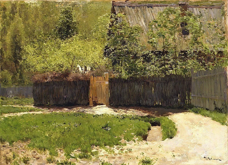 The first greens. May, Isaac Ilyich Levitan