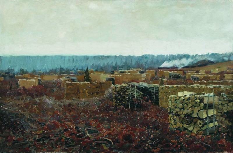 Порубка. 1898, Исаак Ильич Левитан