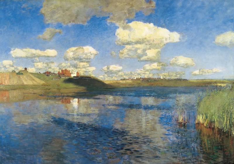 Озеро. Русь. 1899-1900, Исаак Ильич Левитан