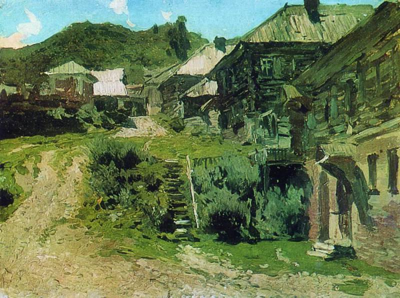 Уголок в Плёсе. 1888, Исаак Ильич Левитан
