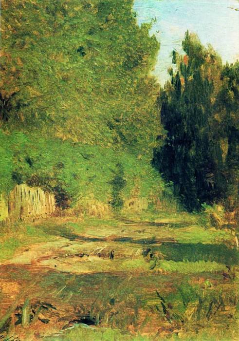 V grove. 1890, Isaac Ilyich Levitan