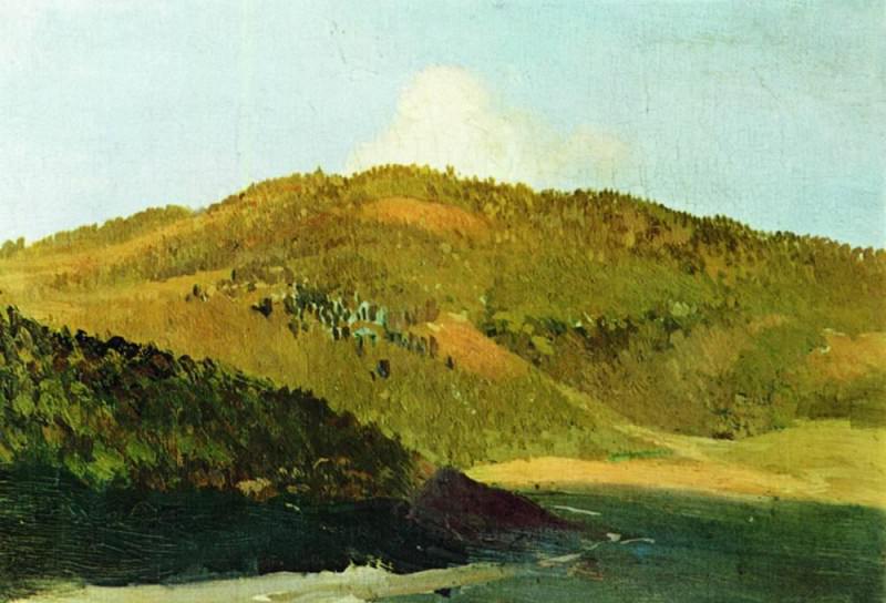 On the tops of pastures. 1886, Isaac Ilyich Levitan