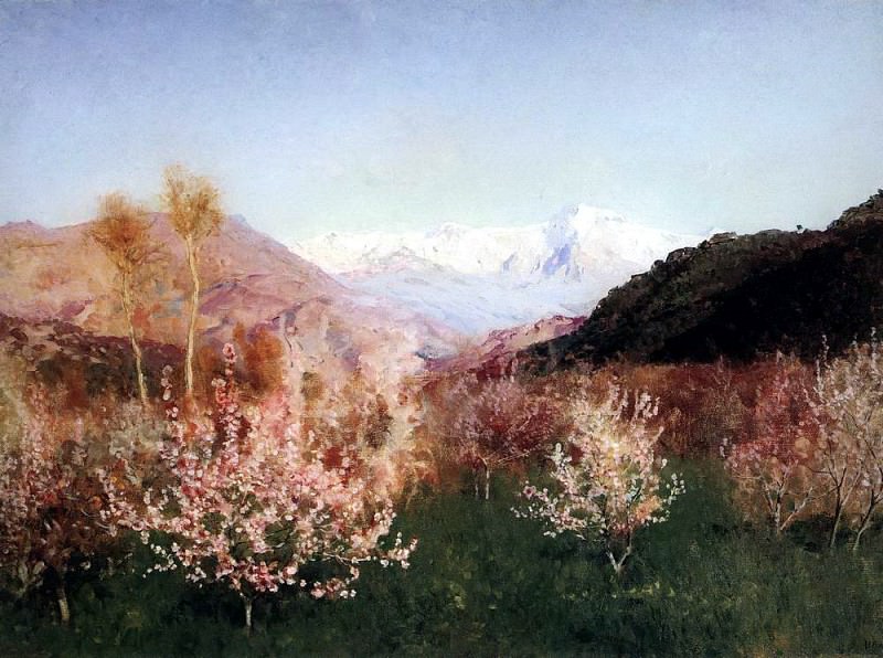 Весна в Италии1. 1890, Исаак Ильич Левитан