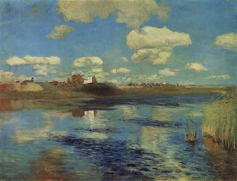 Озеро2. 1898-1899, Исаак Ильич Левитан