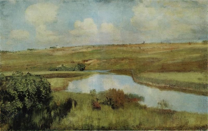 Река. 1898-1899, Исаак Ильич Левитан