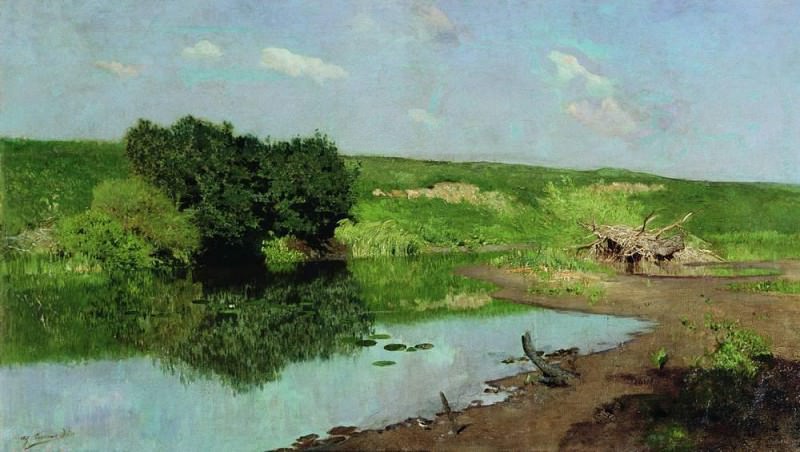 Landscape. 1883, Isaac Ilyich Levitan