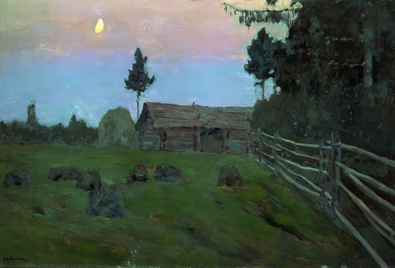 Сумерки. 1899, Исаак Ильич Левитан
