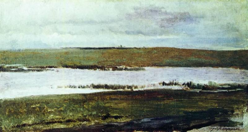Река. 1890-е, Исаак Ильич Левитан