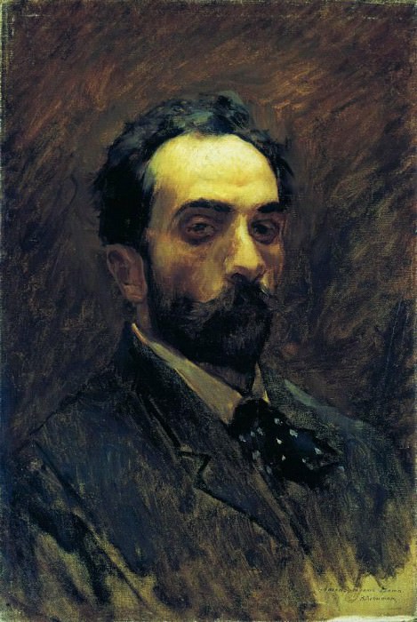 Self-portrait. 1890, Isaac Ilyich Levitan