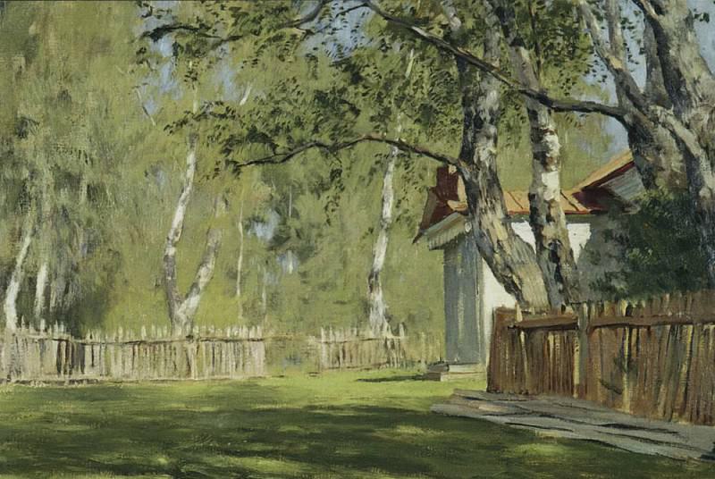 Sunny day. 1898, Isaac Ilyich Levitan