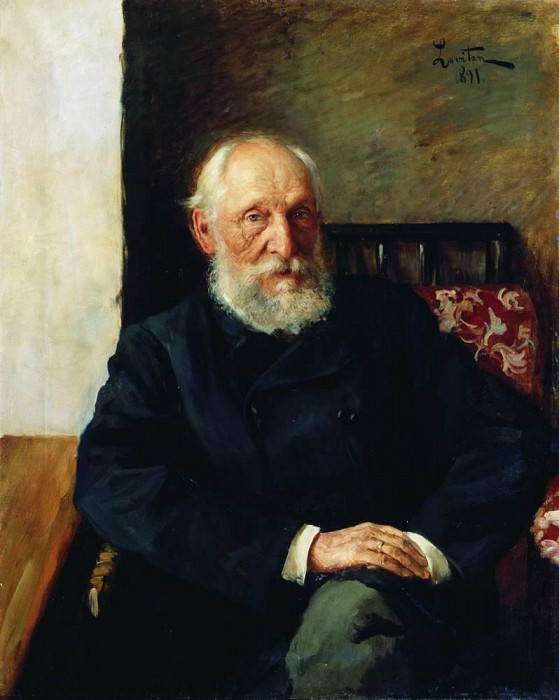 Портрет Н. П. Панафидина. 1891, Исаак Ильич Левитан