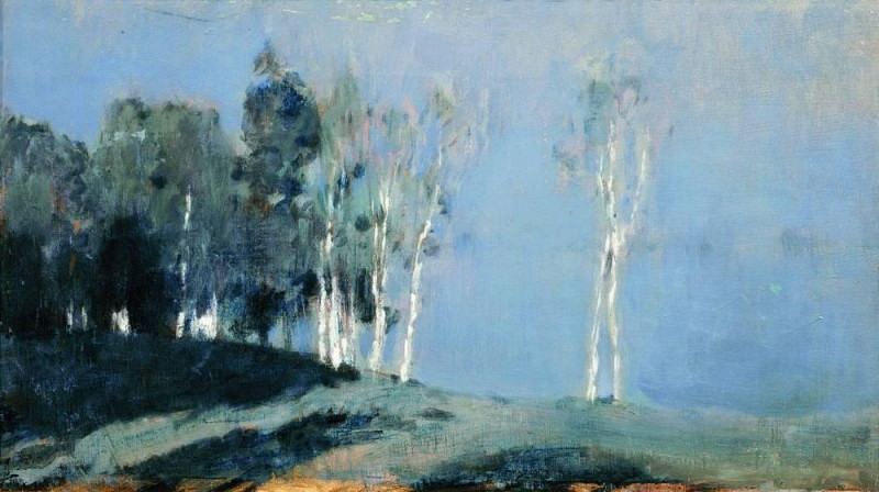 Moonlit Night. 1899, Isaac Ilyich Levitan