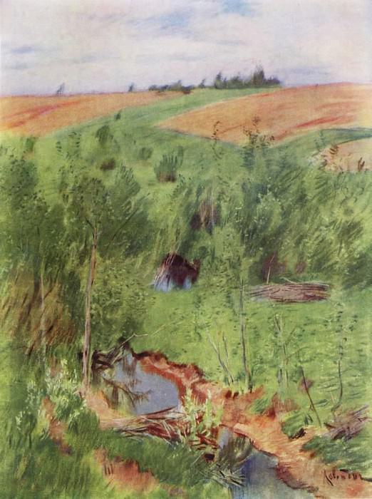 V stream. 1899, Isaac Ilyich Levitan