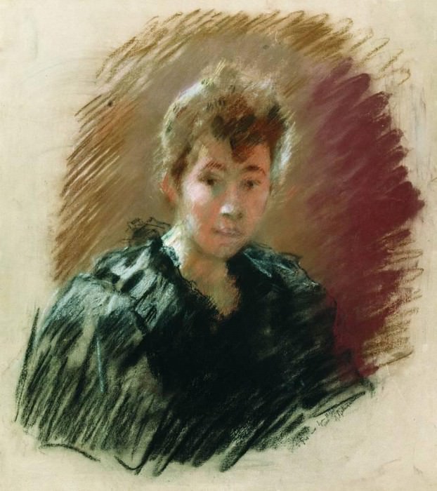Портрет С. П. Кувшинниковой. 1894, Исаак Ильич Левитан
