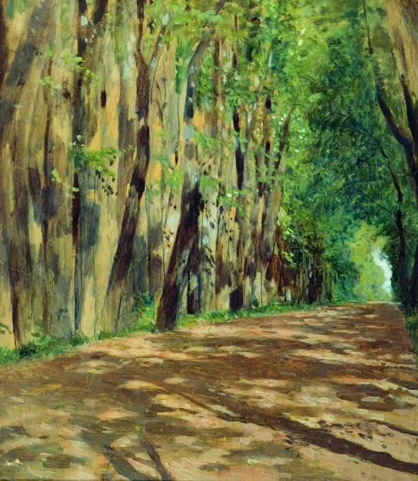 Alley. Beginning 1880, Isaac Ilyich Levitan