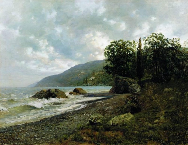 Крымский пейзаж. 1887, Исаак Ильич Левитан