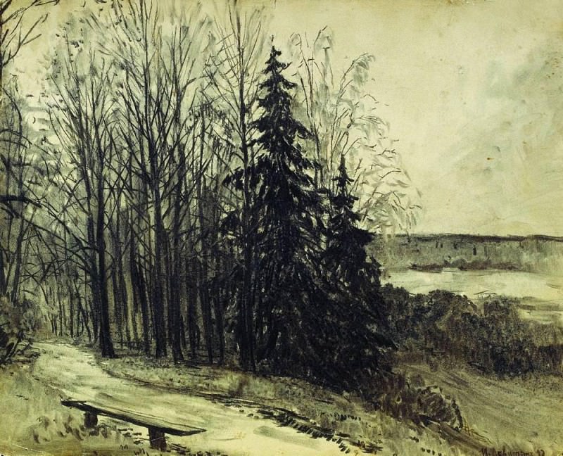 Landscape. 1892, Isaac Ilyich Levitan