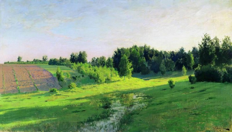 Вечерние тени. 1891-1894, Исаак Ильич Левитан