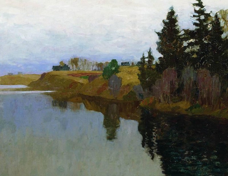 Озеро. 1893, Исаак Ильич Левитан