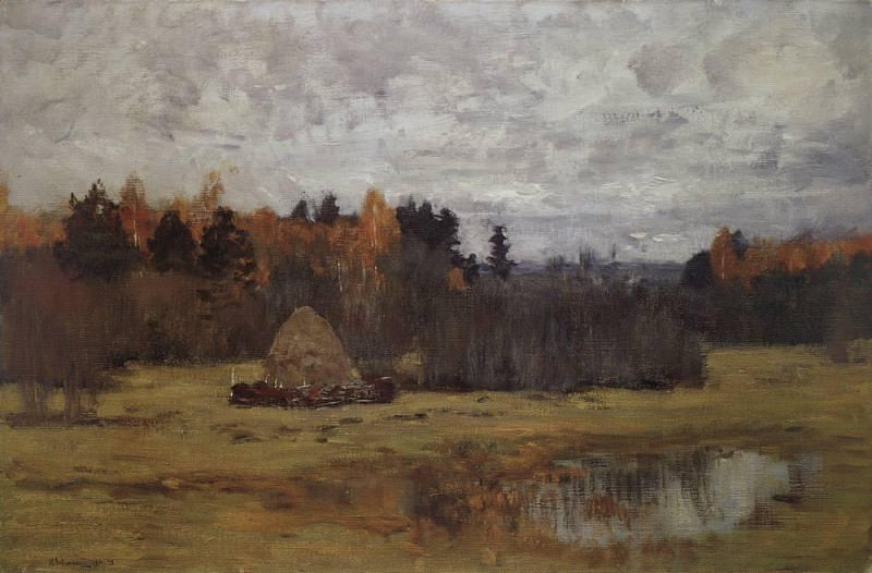 Late autumn, Isaac Ilyich Levitan