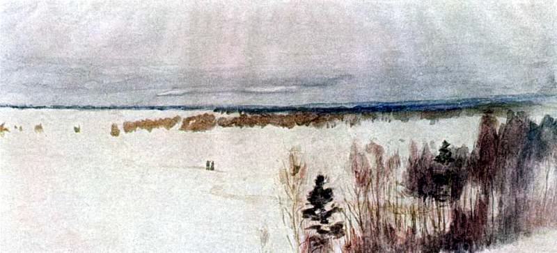 Зима. 1895, Исаак Ильич Левитан