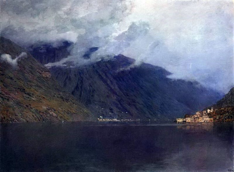 Lake Como 3. 1894, Isaac Ilyich Levitan