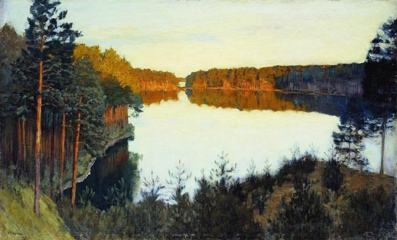 Forest Lake, Isaac Ilyich Levitan