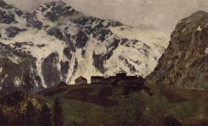 In the Alps. 1897, Isaac Ilyich Levitan