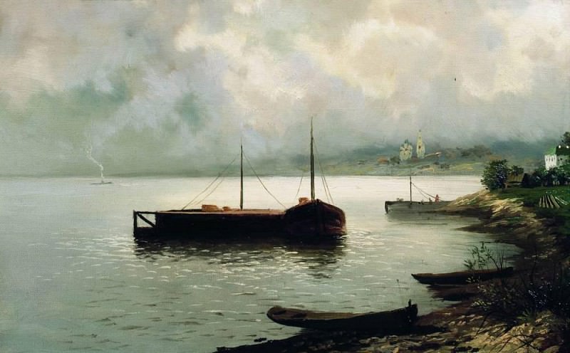 Volga. 1889, Isaac Ilyich Levitan