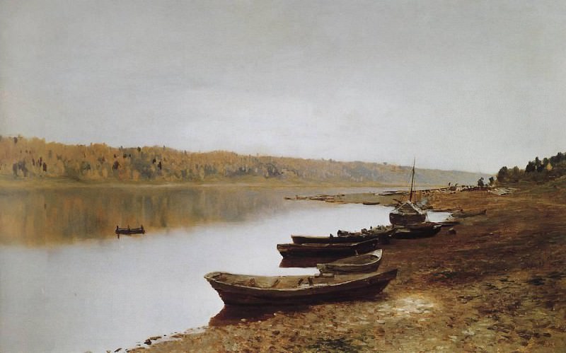 На Волге. 1887-1888, Исаак Ильич Левитан
