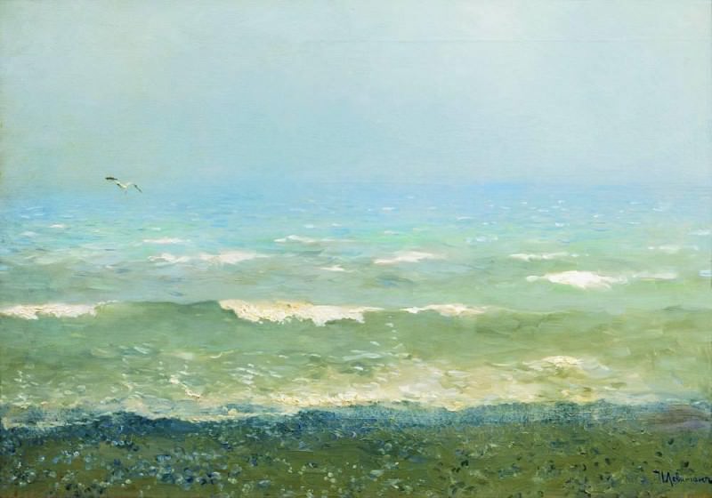Mediterranean Sea. 1890, Isaac Ilyich Levitan