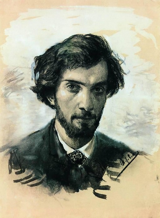Self-portrait. 1880, Isaac Ilyich Levitan