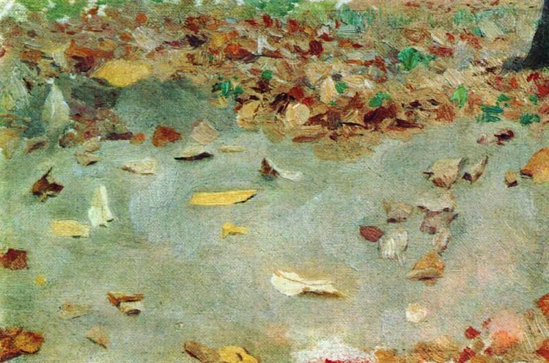 Осенние листья. 1879, Исаак Ильич Левитан