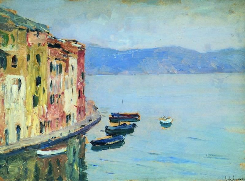 Lake Como 4. 1894, Isaac Ilyich Levitan