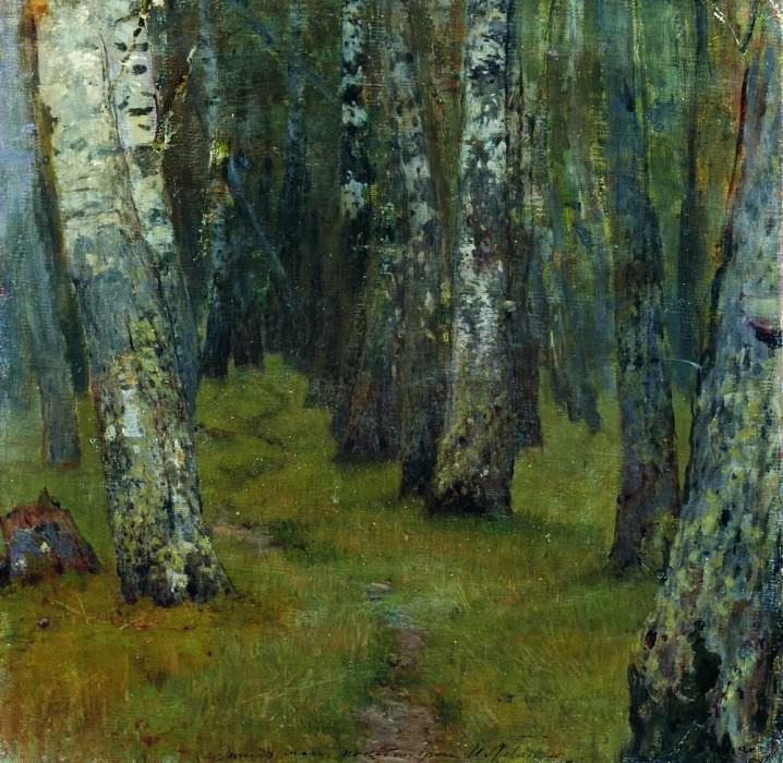 Birches. Edge of the Forest. 1880, Isaac Ilyich Levitan