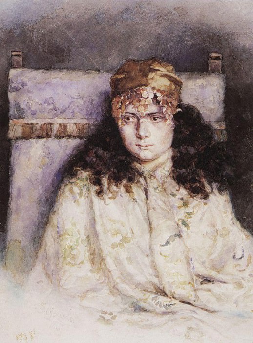 Portrait of a Woman, Vasily Ivanovich Surikov