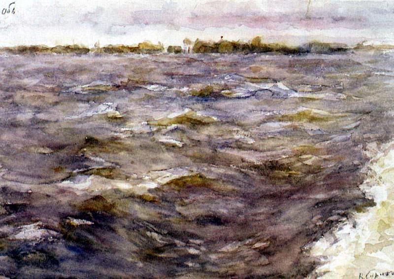 River Ob, Vasily Ivanovich Surikov