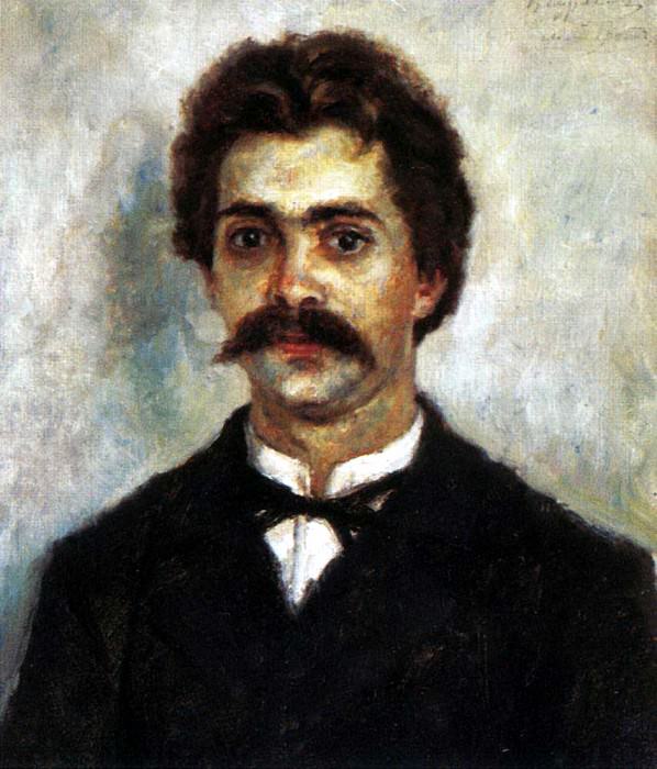 Portrait of Alexander Surikov, Vasily Ivanovich Surikov