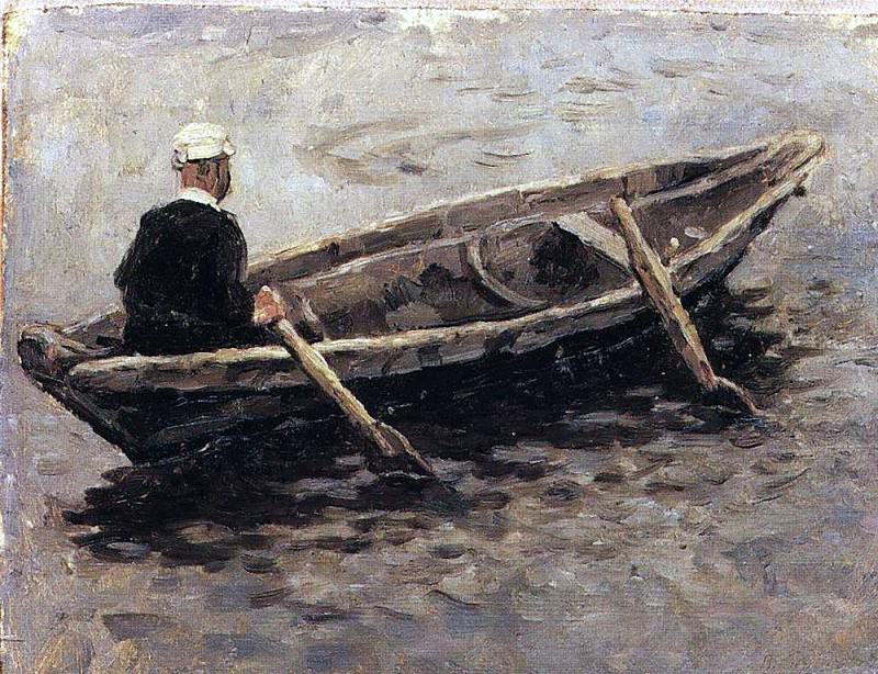 In the boat, Vasily Ivanovich Surikov