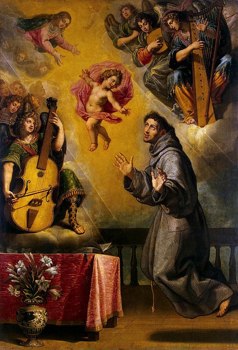 Carducci, Vicente – Vision of St. Anthony of Padua, Hermitage ~ Part 05