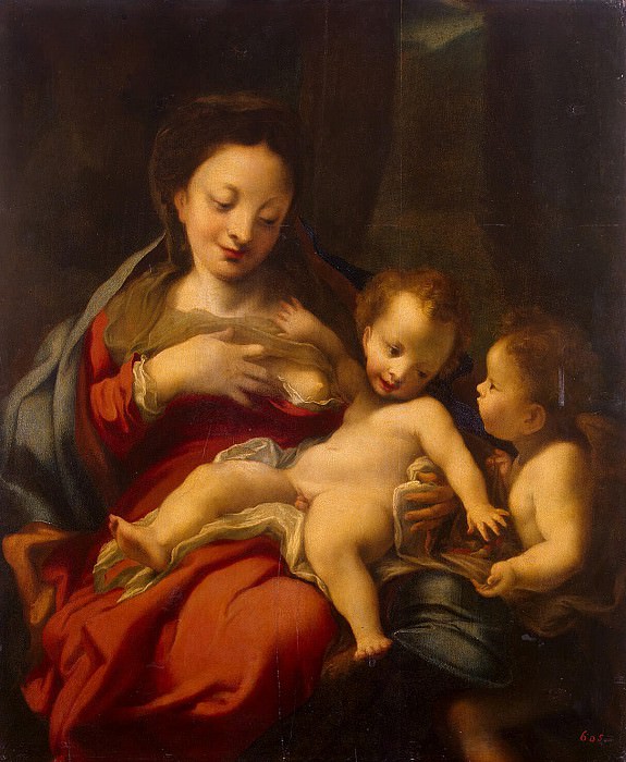 Madonna and Child with Angel, Hermitage ~ Part 05