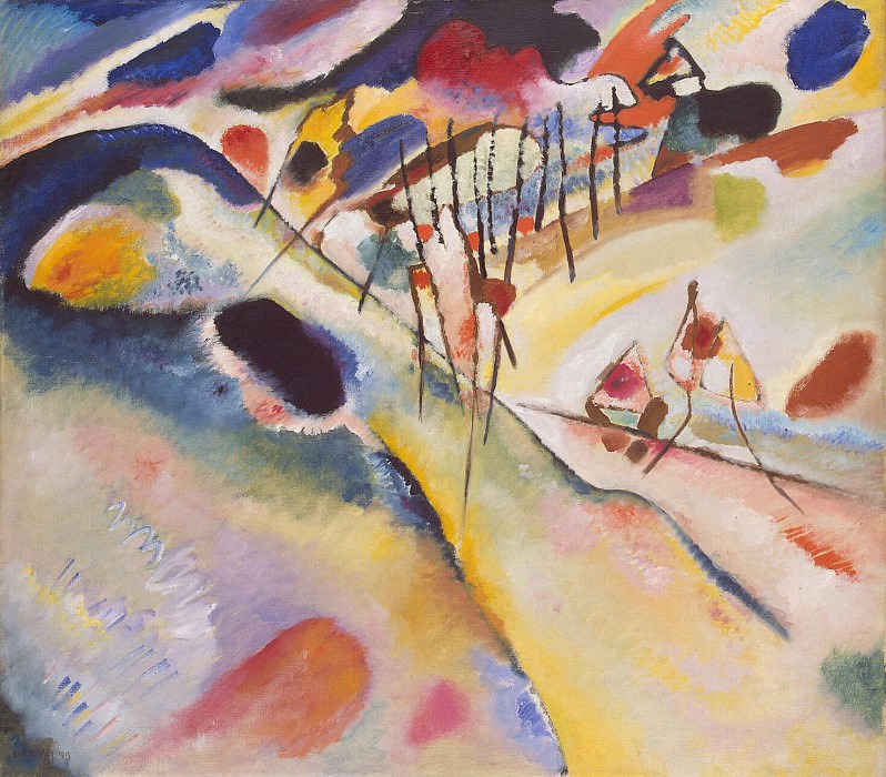 Kandinsky, Vladimir – Landscape, Hermitage ~ Part 05