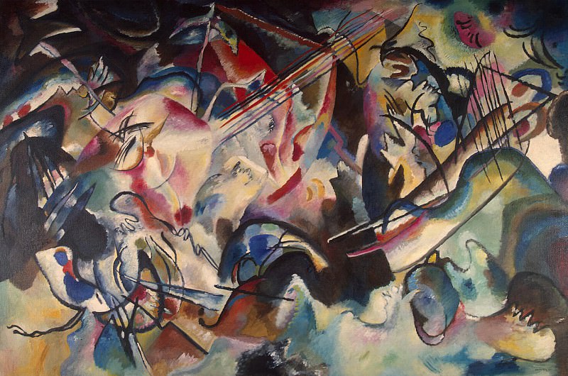 Kandinsky, Vladimir – Composition VI, Hermitage ~ Part 05