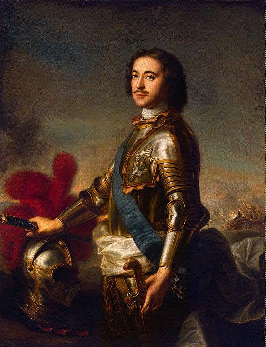 Portrait of Peter I, Hermitage ~ Part 05